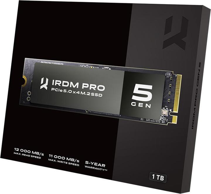 Actual product image Goodram IRDM PRO GEN 5 IRP-SSDPR-P54S-1K0-80 (1000 GB, M.2)
