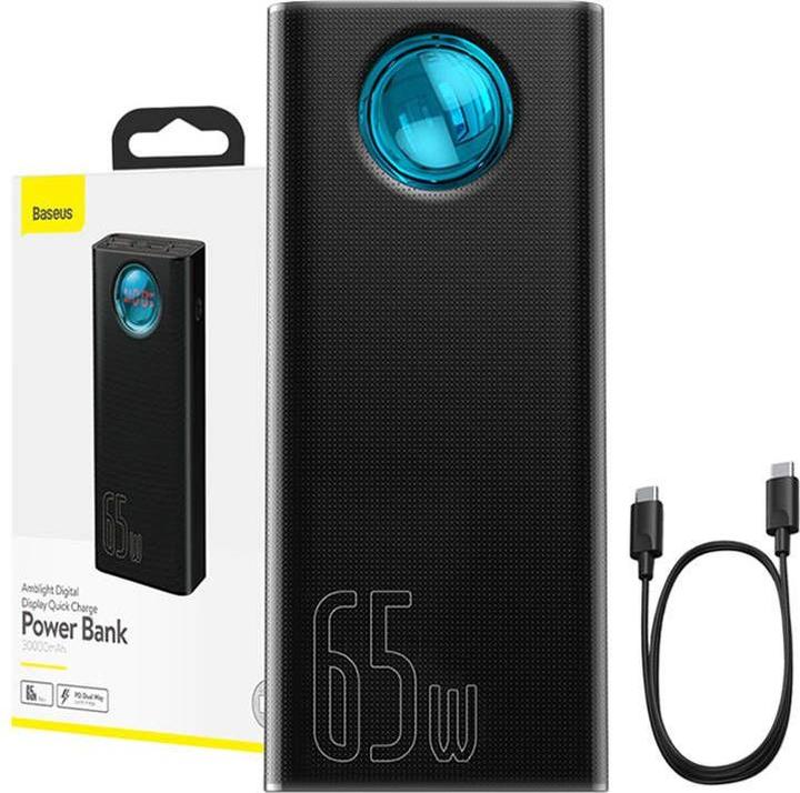 Actual product image Baseus Xiaobai Series (30000 mAh, 65 W, 111 Wh)