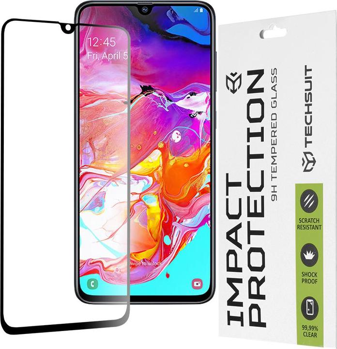 Image du produit Techsuit - 111D Full Cover / Full Glue Glass - Samsung Galaxy A70 / A70s / A90 5G - Black (1 pièce(s), Samsung Galaxy A90 5G, Samsung Galaxy A70, Samsung Galaxy A70S)