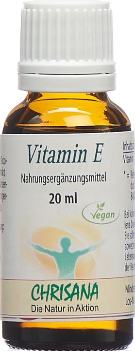 Image du produit Chrisana Vitamin E (1 pièce(s), Gouttes, 58 g)