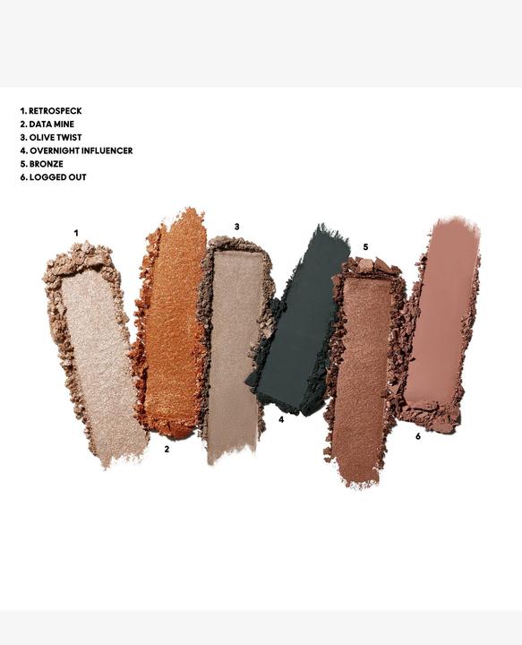 Produktbild MAC Cosmetics Connect in Color Palette Eyes X6 Bronze Influence (Bronze Influence)