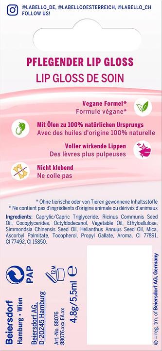 Image du produit Labello Huile à lèvres Clear Glow (Huile, 5.50 ml)