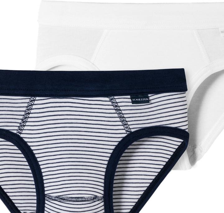 Produktbild Schiesser 6er Pack Kids Boys Feinripp Organic Cotton Sportslip (140, 6er Pack)