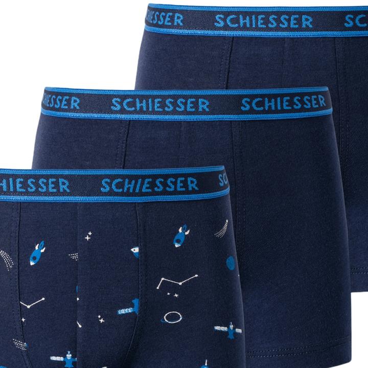 Produktbild Schiesser 6er Pack Kids Boys 95/5 Organic Cotton Shorts / Pants (116, 6er Pack)