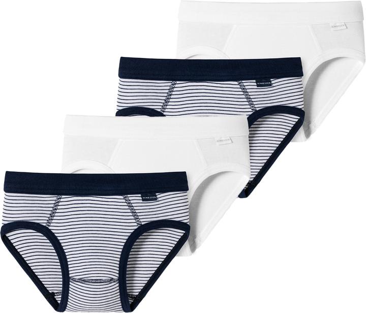 Produktbild Schiesser 4er Pack Kids Boys Feinripp Organic Cotton Sportslip (92, 4er Pack)