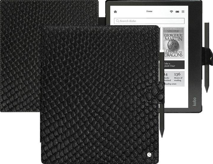 Actual product image Noreve Horizontal leather flap shell (Kobo Elipsa 2E)