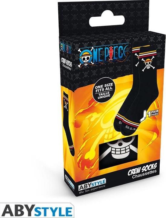 Immagine prodotto One Piece - Calzini - Nero - Teschio (Confezione da 2, 38 - 43)