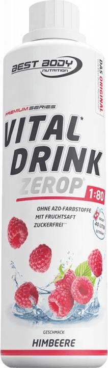 Actual product image Best Body Nutrition Low Carb Vital Drink (Raspberry, 1 x)