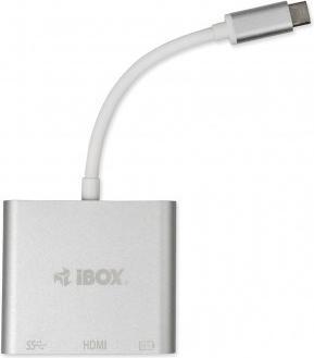Immagine prodotto iBox IUH3CFT1 Hub di interfaccia USB 3.2 Gen 1 (3.1 Gen 1) Type-C (USB-C, 3 Porti)