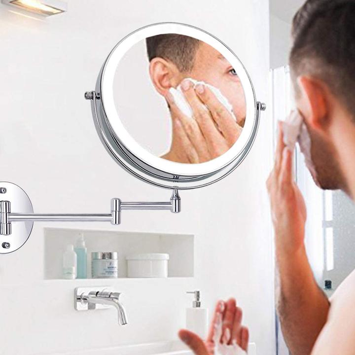 Image du produit Amelar Miroir de courtoisie éclairé