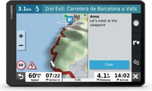 Actual product image Garmin Camper 1090 (10")