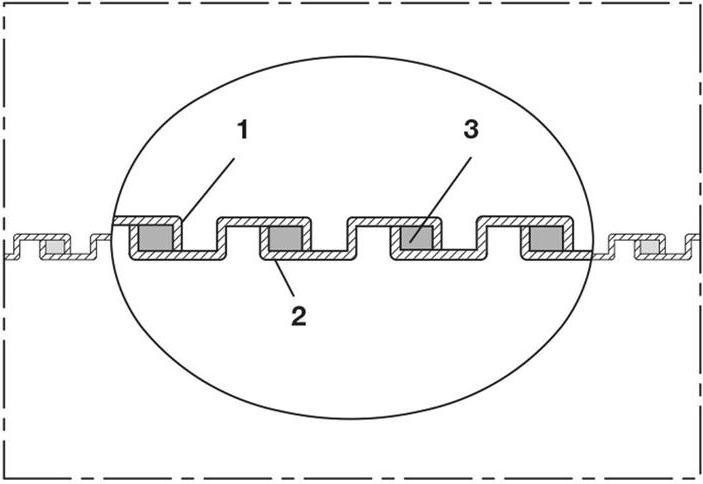 Produktbild Norres Metallschlauch Innen-Ø 80 mm Aussen-Ø 86 mm 3 mm Länge 5 m