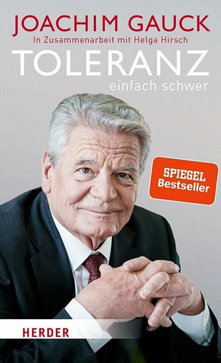 Actual product image Toleranz: Einfach schwer (German, Joachim Gauck, 2019)