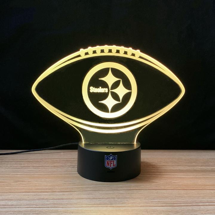 Actual product image NFL Pittsburgh Steelers LED Light