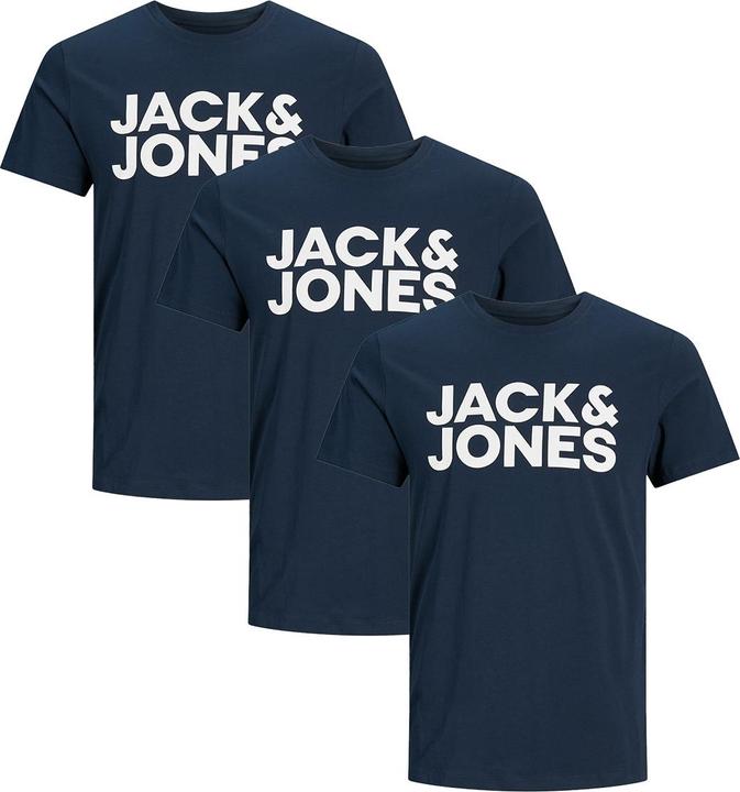 Actual product image Jack & Jones 3er Pack Corp T-Shirt (XL)