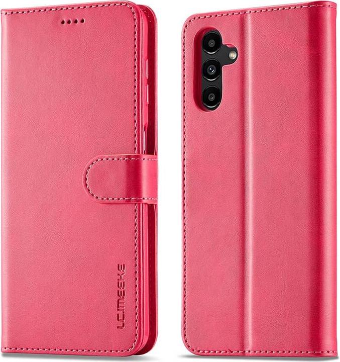 Immagine prodotto LC.Imeeke Huawei P30 Lite - Custodia a portafoglio con 3 scomparti per carte e chiusura magnetica, rosa (Huawei P30 Lite)