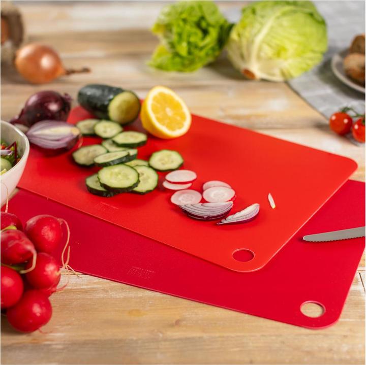 Produktbild Kuhn Rikon Schneidebretter Set 2 Stk. rot