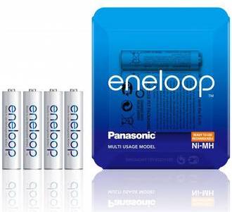 Immagine prodotto Panasonic pacchetto scorrevole eneloop (4 pz., AAA, 750 mAh)