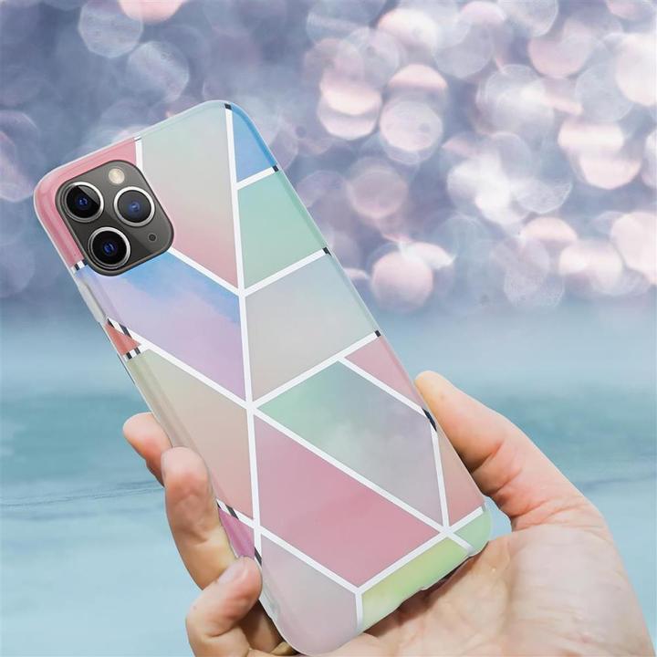Actual product image Cadorabo IMD TPU Colorful Marble Cover (Apple iPhone 11 Pro)