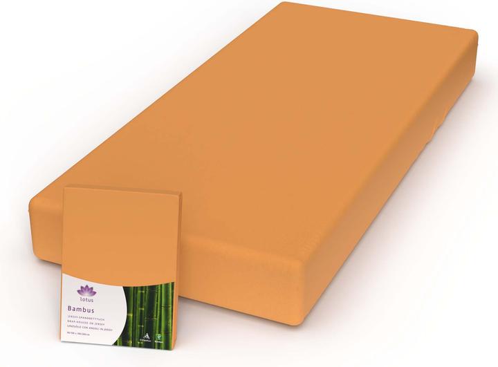 Immagine prodotto Lotus Bettwaren Lenzuolo matrimoniale in bambù (90-100 x 200 cm)