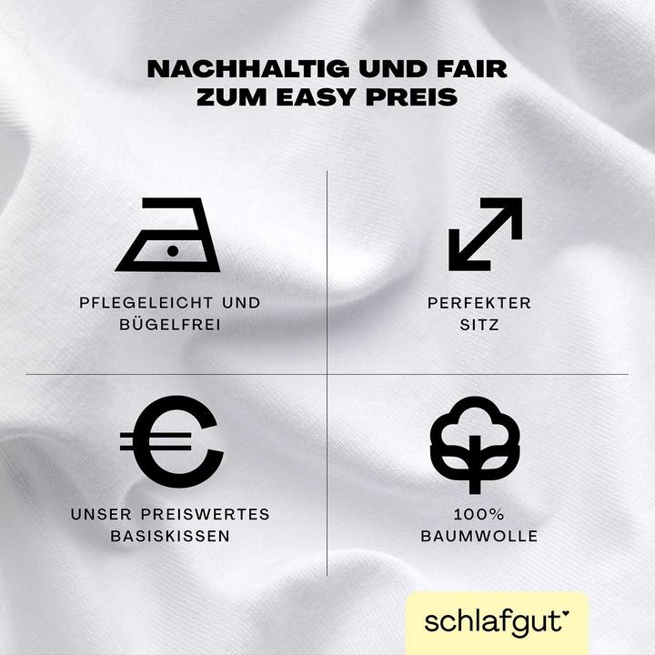 Produktbild schlafgut Easy Jersey (Duvetbezug, 40 x 40 cm)