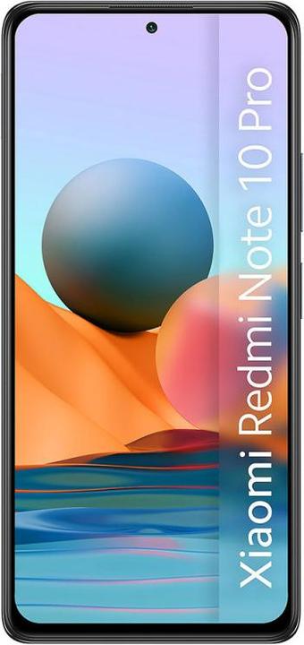 Actual product image Xiaomi Redmi Note 10 Pro (128 GB, Onyx Gray, 6.67", Dual SIM, 108 Mpx, 4G)