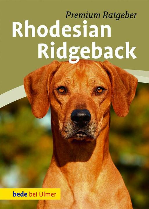 Produktbild Rhodesian Ridgeback (Deutsch, Annette Schmitt, 2012)