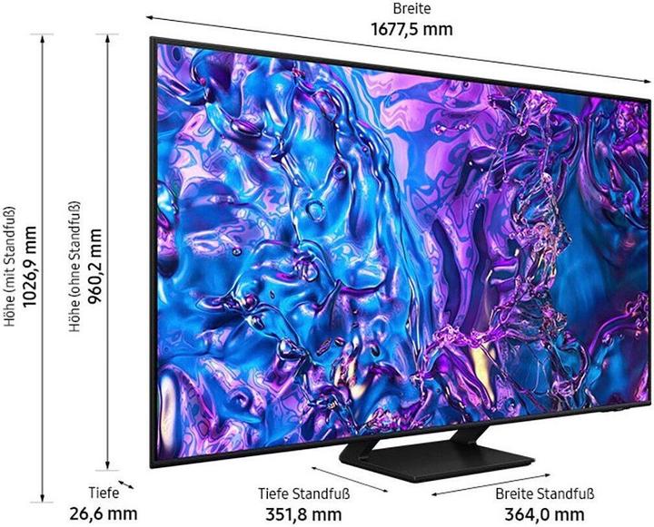 Produktbild Samsung GQ75Q70DAT (75", Q70D, QLED, 4K, 2024)