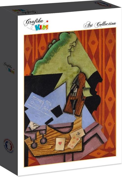 Immagine prodotto Grafika Kids Juan Gris: Violino e carte da gioco su un tavolo, 1913 (12 pezzi)