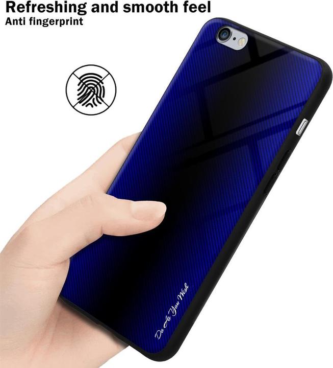 Immagine prodotto Cadorabo Copertura di vetro a strisce in TPU (Apple iPhone 6 Plus)