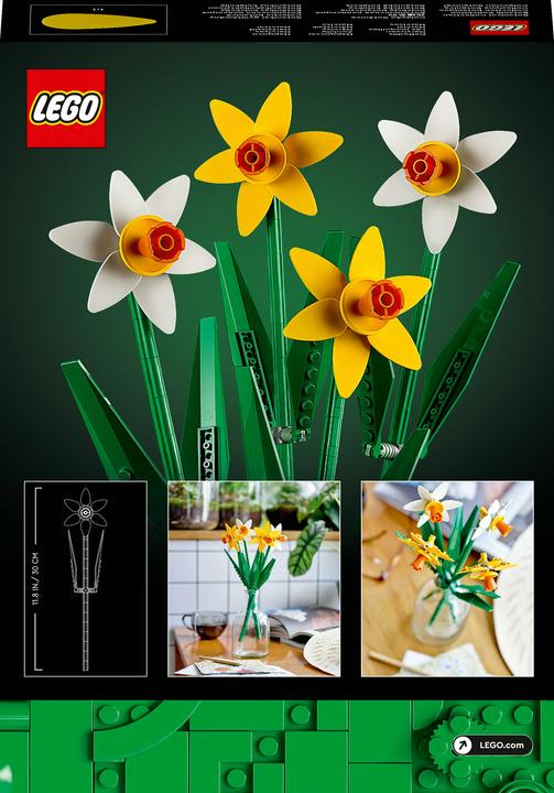 Produktbild LEGO Botanical Collection - Narzissen (40646, LEGO Icons, LEGO Seltene Sets)
