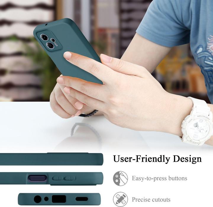 Produktbild Cadorabo Hülle für Motorola Moto G13 / G23 TPU im Liquid Schutz Silikon Design (Motorola Moto G23, Motorola Moto G13)