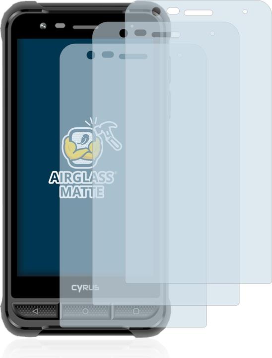 Produktbild BROTECT AirGlass Panzerglasfolie Matt (3 Stück, Cyrus CS 22 XA)