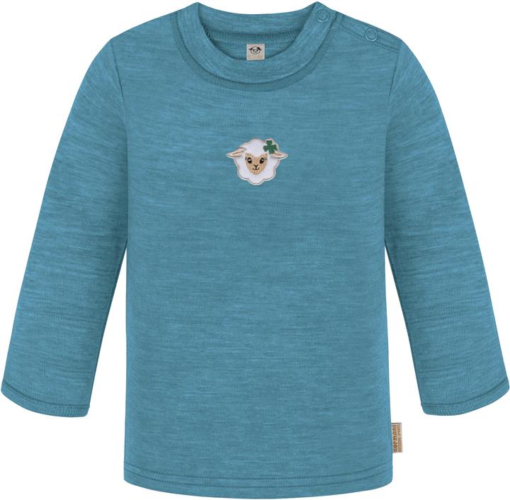 Actual product image Normani 3-pack baby merino longsleeve "Taupo" - 9475 (80)