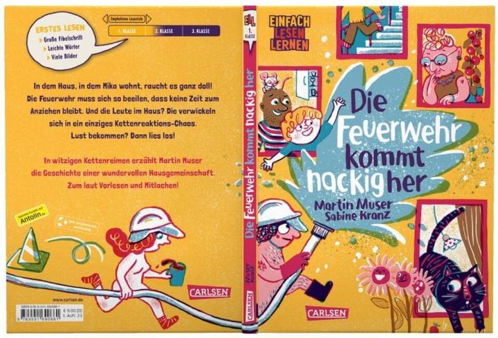 Actual product image The fire brigade comes here naked (Martin Muser, Sabine Wreath, German)