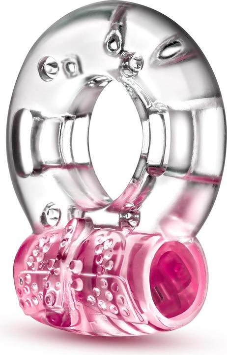 Actual product image Blush Play with Me by - Arouser Vibrating C Ring - Soft & Stretchy - Reusable, Includes 4 Sets of Ba (4.45 cm)