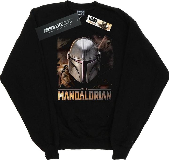 Produktbild Star Wars The Mandalorian Helmet Sweatshirt Jungen (128)