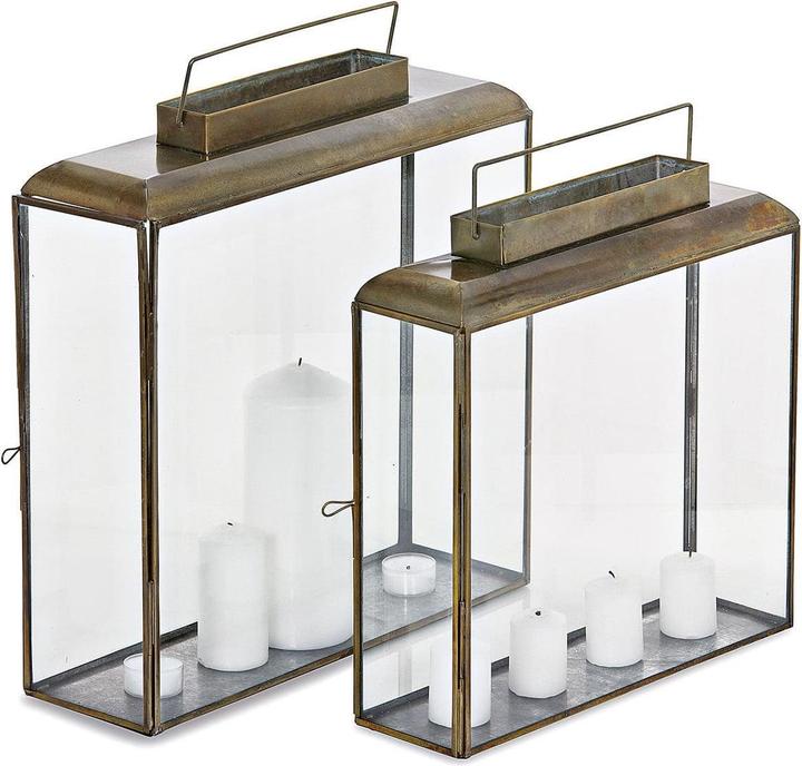 Image du produit Loberon Lanterne set de 2 Estrelle (40 x 40 x 12 cm, 2 x)
