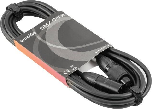 Produktbild Eurolite DMX Kabel SEC-1 IP65 3pol 20m sw (20 m)