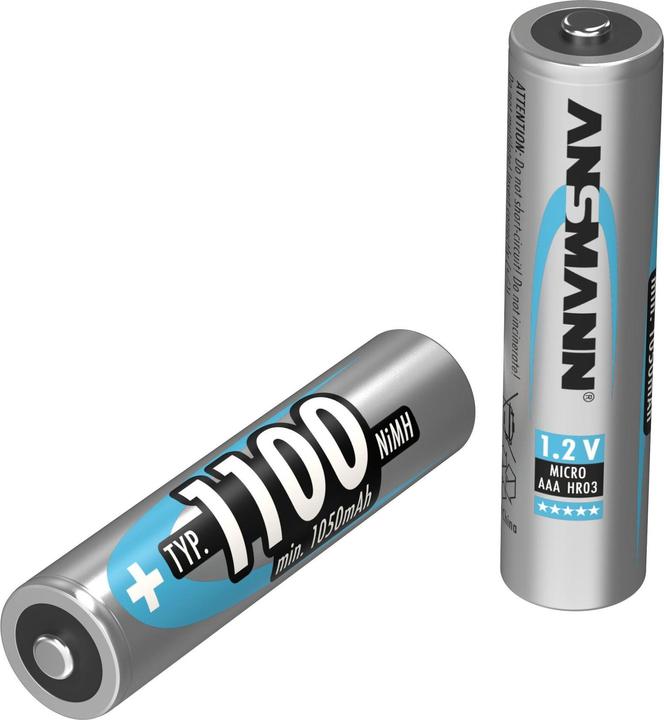 Actual product image Ansmann AAA (1 pcs., AAA, 1050 mAh)