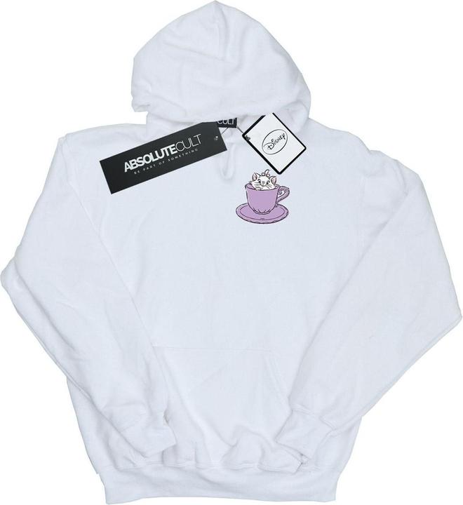 Disney Aristocats Marie In Cup Breast Print Kapuzenpullover