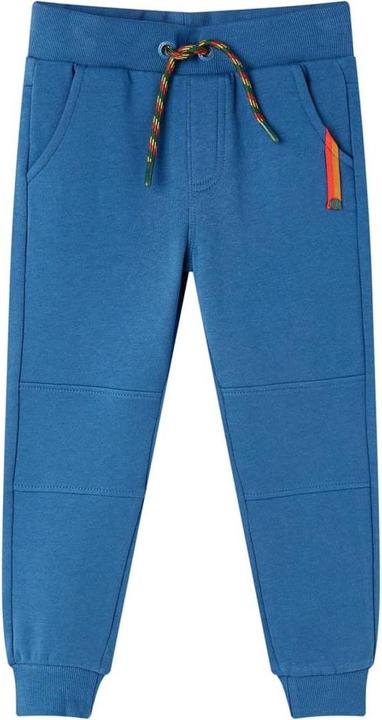VidaXL Kinder-Trainingshose Blau 128,Material: 50 % Baumwolle. 50 (128)