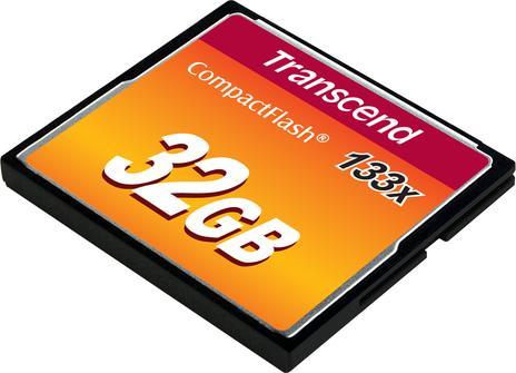 Actual product image Transcend Ts32gcf133 (32 GB, CF, U1, UHS-III)