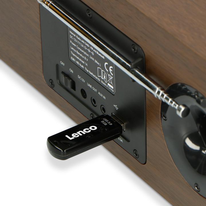 Produktbild Lenco DIR-170 (Internetradio, DAB+, Bluetooth)