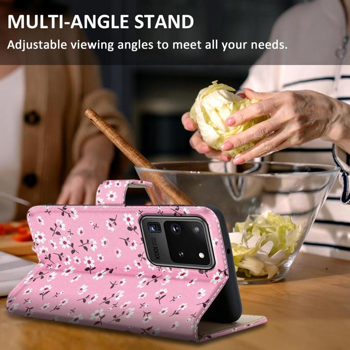 Actual product image Cadorabo Book cover with print (Samsung Galaxy S20 Ultra)