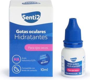 Produktbild Senti2 Brillen Unisex Moisturizing Eye Drops 0.2HA 10ml (10 ml)