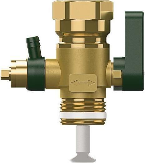 Actual product image Flow-through fitting FLOWJET with drain 3/4inch 3/4inch