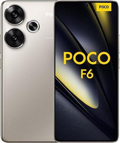 Produktbild Xiaomi Poco F6 (256 GB, Titanium, 6.67", Dual SIM, 50 Mpx, 5G)
