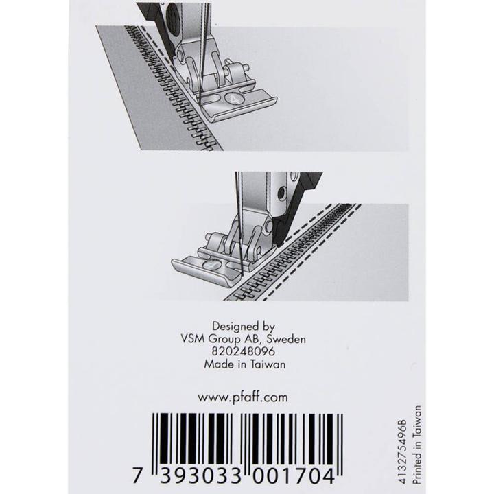 Immagine prodotto Pfaff Piedino per cerniere per IDT per il gruppo D E G J K* L per sistema IDT™, K* tranne SMARTER BY