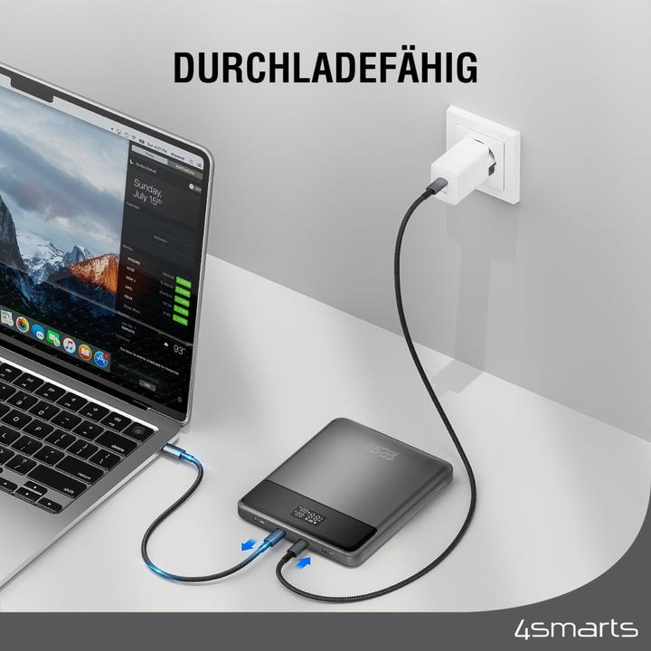 Immagine prodotto 4smarts Enterprise Slim (20000 mAh, 122.50 W, 74 Wh)